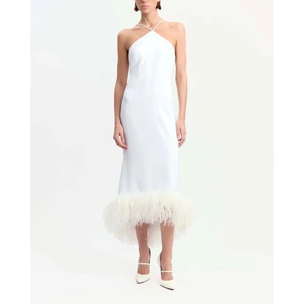 Elevate your elegance in this 16 Arlington Dresses from the luxury feather dress edit