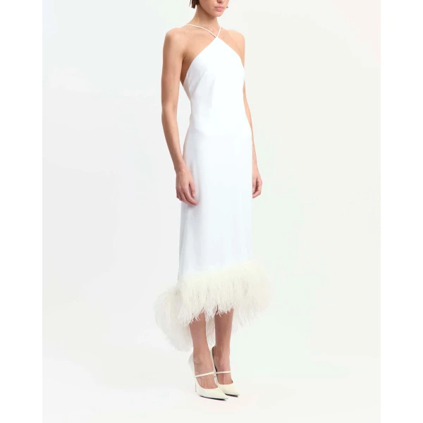 Elevate your elegance in this 16 Arlington Dresses from the luxury feather dress edit