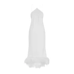 Elevate your elegance in this 16 Arlington Dresses from the luxury feather dress edit