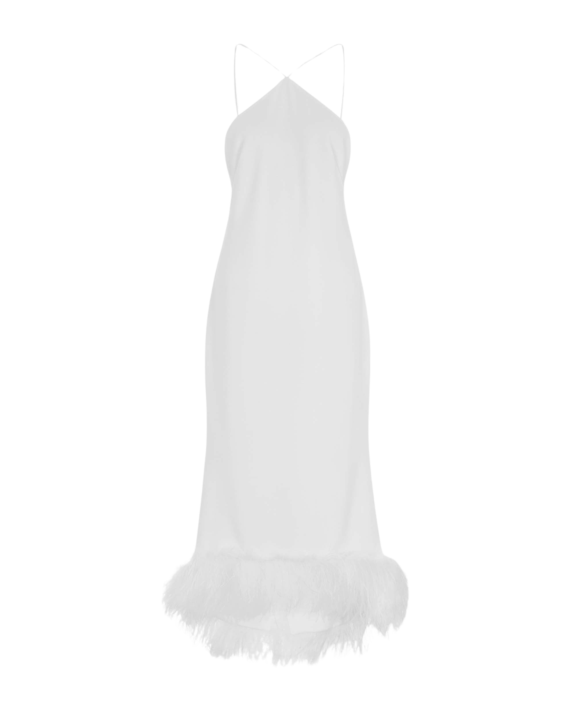 Elevate your elegance in this 16 Arlington Dresses from the luxury feather dress edit