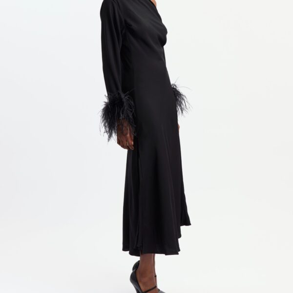 Elevate your elegance in this 16 Arlington Dresses from the luxury feather dress edit