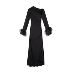 Elevate your elegance in this 16 Arlington Dresses from the luxury feather dress edit