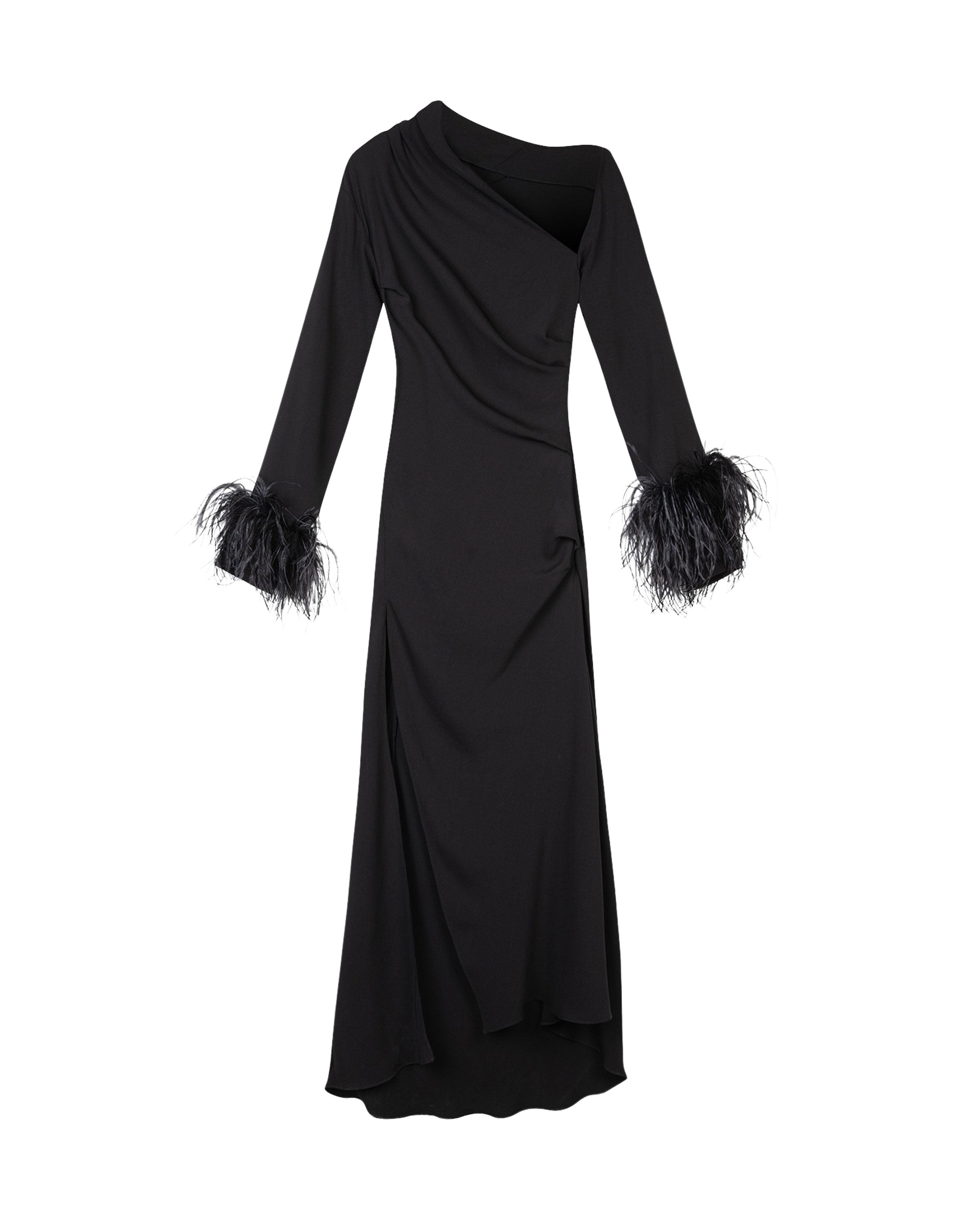 Elevate your elegance in this 16 Arlington Dresses from the luxury feather dress edit