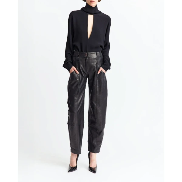 Elevate your elegance in this 16 Arlington Pants from the luxury feather dress edit