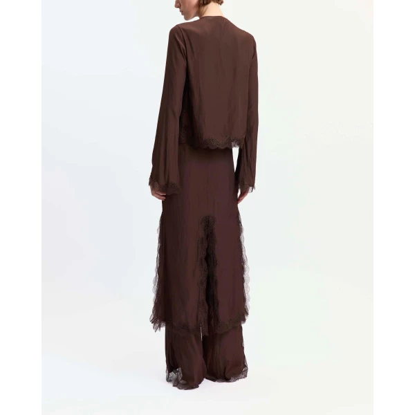 Elevate your elegance in this 16 Arlington Knitwear from the luxury feather dress edit