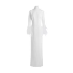 Elevate your elegance in this 16 Arlington Dresses from the luxury feather dress edit