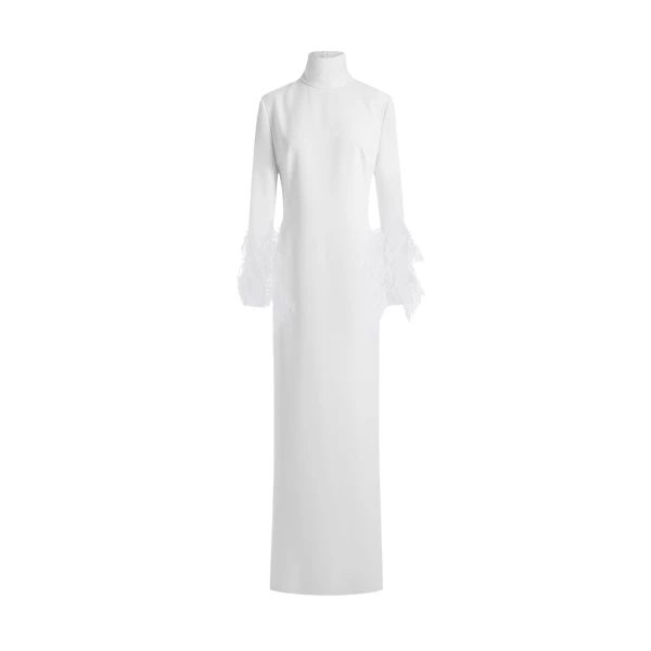 Elevate your elegance in this 16 Arlington Dresses from the luxury feather dress edit