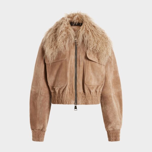 Elevate your elegance in this 16 Arlington Jackets from the luxury feather dress edit