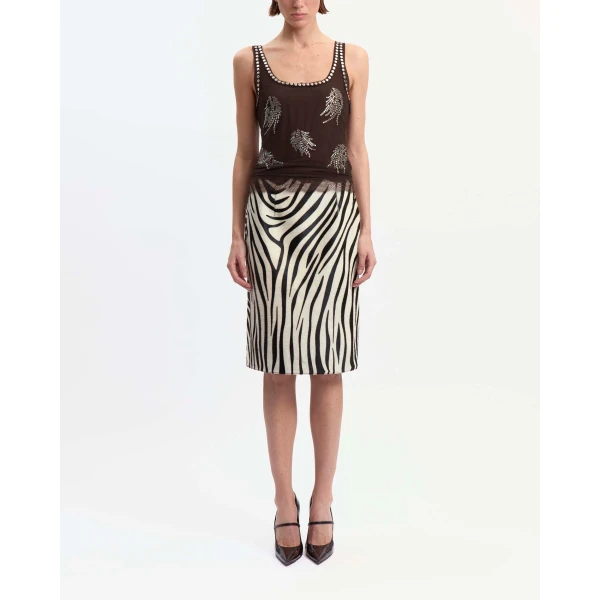 Elevate your elegance in this 16 Arlington Skirts from the luxury feather dress edit