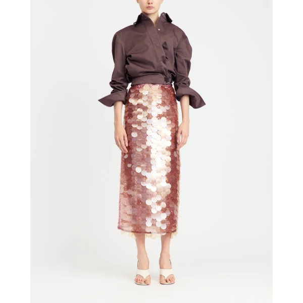 Elevate your elegance in this 16 Arlington Skirts from the luxury feather dress edit