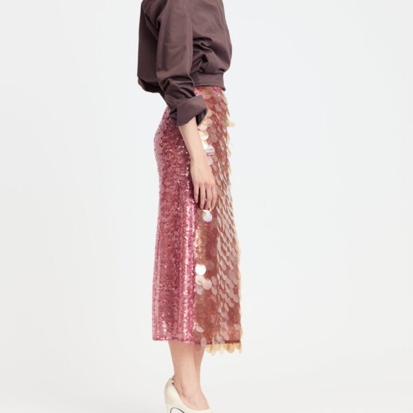 Elevate your elegance in this 16 Arlington Skirts from the luxury feather dress edit