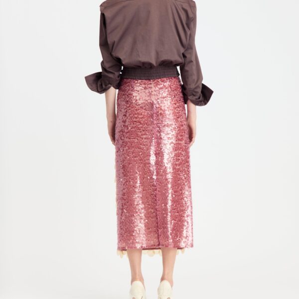 Elevate your elegance in this 16 Arlington Skirts from the luxury feather dress edit