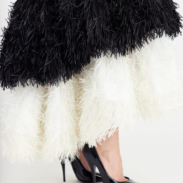 Elevate your elegance in this 16 Arlington Dresses from the luxury feather dress edit