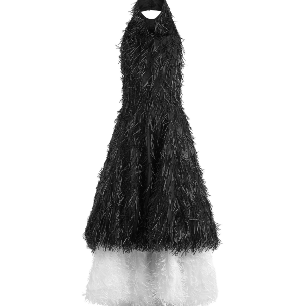 Elevate your elegance in this 16 Arlington Dresses from the luxury feather dress edit