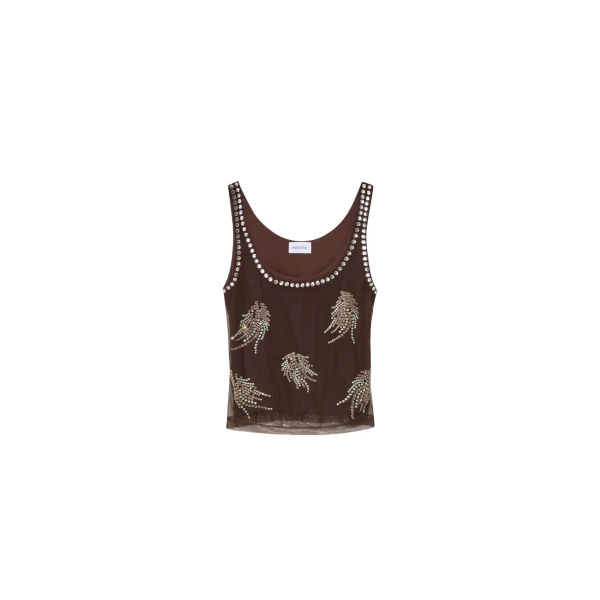 Elevate your elegance in this 16 Arlington Tops from the luxury feather dress edit