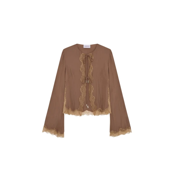 Elevate your elegance in this 16 Arlington Knitwear from the luxury feather dress edit
