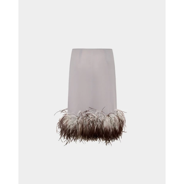 Elevate your elegance in this 16 Arlington Skirts from the luxury feather dress edit