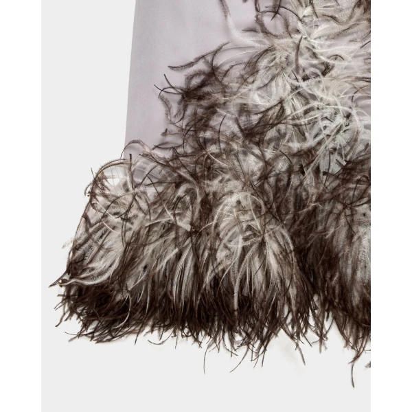 Elevate your elegance in this 16 Arlington Skirts from the luxury feather dress edit