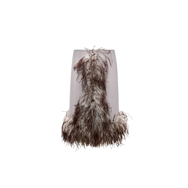 Elevate your elegance in this 16 Arlington Skirts from the luxury feather dress edit