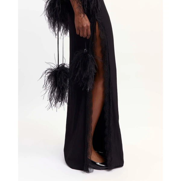 Elevate your elegance in this 16 Arlington Dresses from the luxury feather dress edit