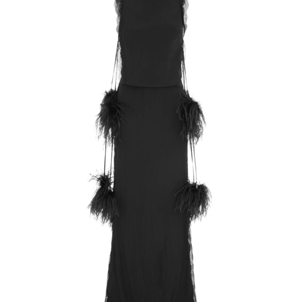 Elevate your elegance in this 16 Arlington Dresses from the luxury feather dress edit