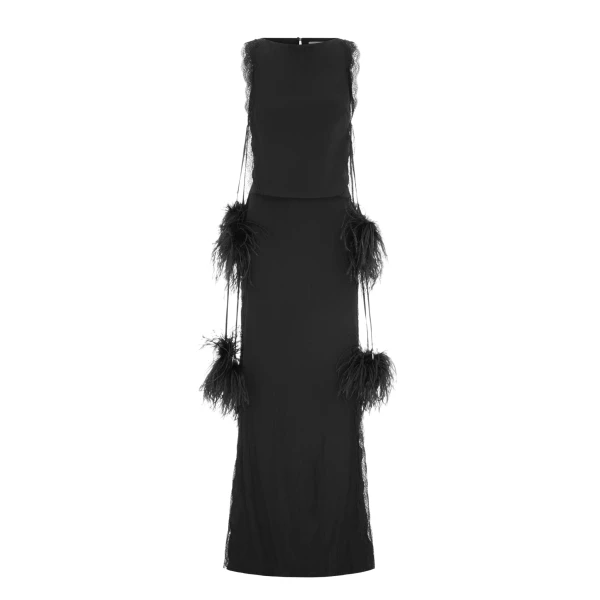 Elevate your elegance in this 16 Arlington Dresses from the luxury feather dress edit
