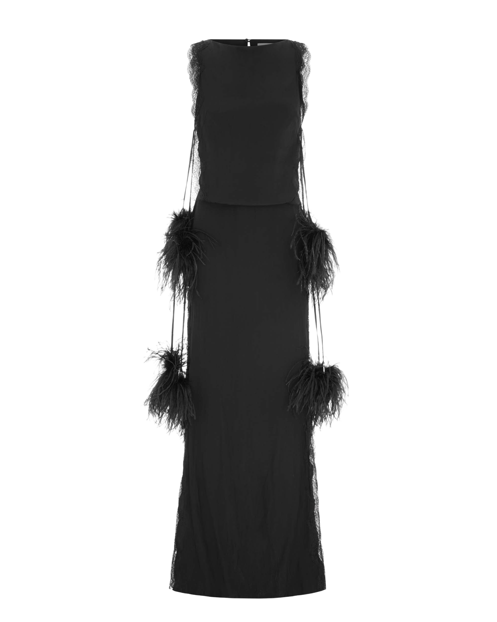Elevate your elegance in this 16 Arlington Dresses from the luxury feather dress edit