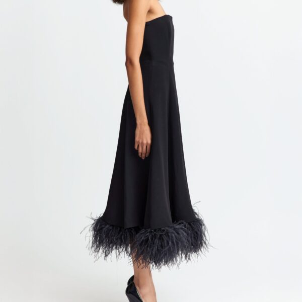 Elevate your elegance in this 16 Arlington Dresses from the luxury feather dress edit