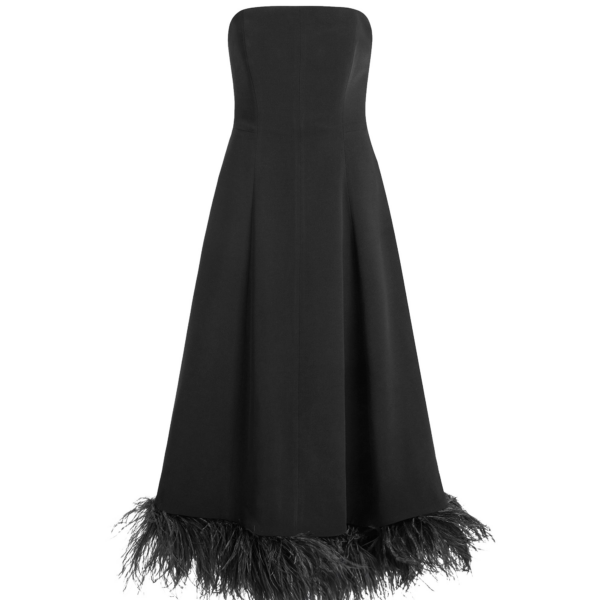 Elevate your elegance in this 16 Arlington Dresses from the luxury feather dress edit