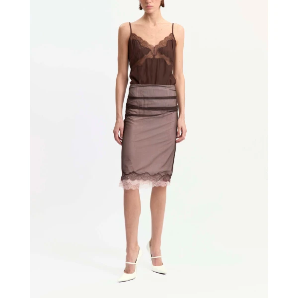 Elevate your elegance in this 16 Arlington Skirts from the luxury feather dress edit
