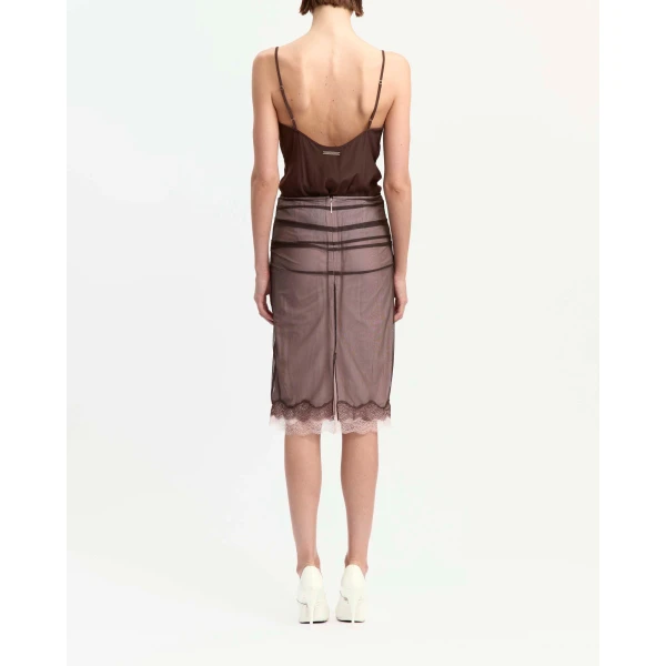Elevate your elegance in this 16 Arlington Skirts from the luxury feather dress edit