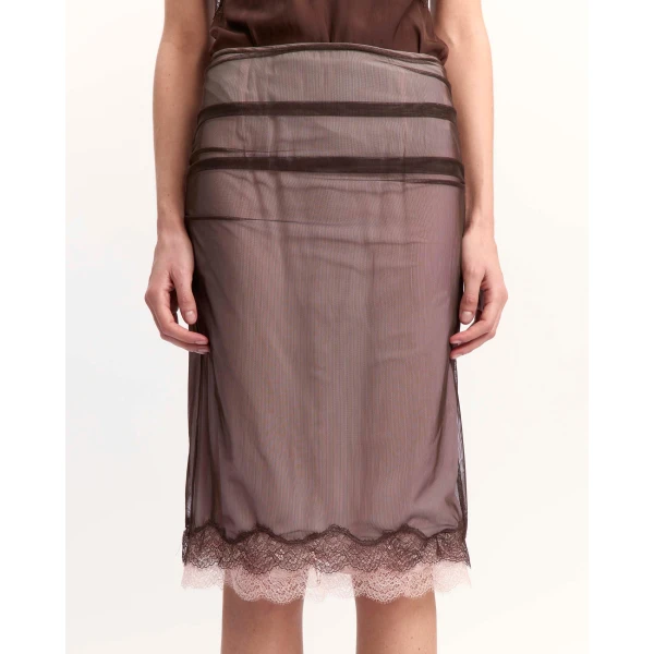 Elevate your elegance in this 16 Arlington Skirts from the luxury feather dress edit