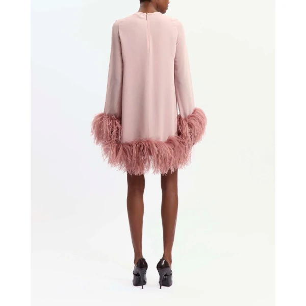Elevate your elegance in this 16 Arlington Dresses from the luxury feather dress edit