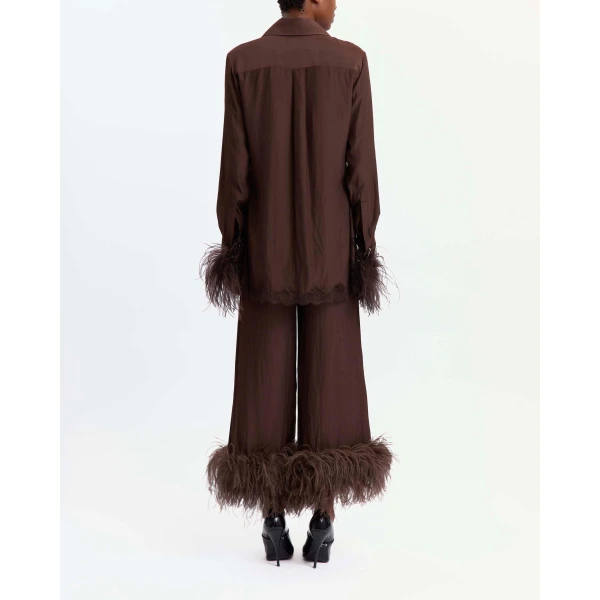 Elevate your elegance in this 16 Arlington Pants from the luxury feather dress edit