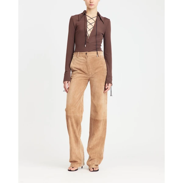 Elevate your elegance in this 16 Arlington Pants from the luxury feather dress edit