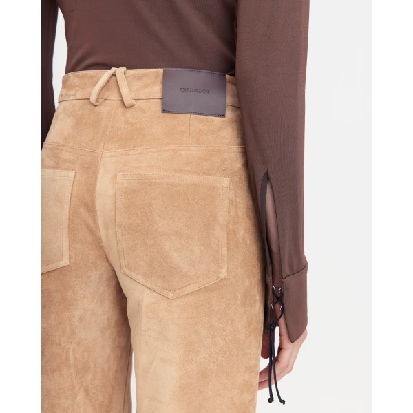 Elevate your elegance in this 16 Arlington Pants from the luxury feather dress edit