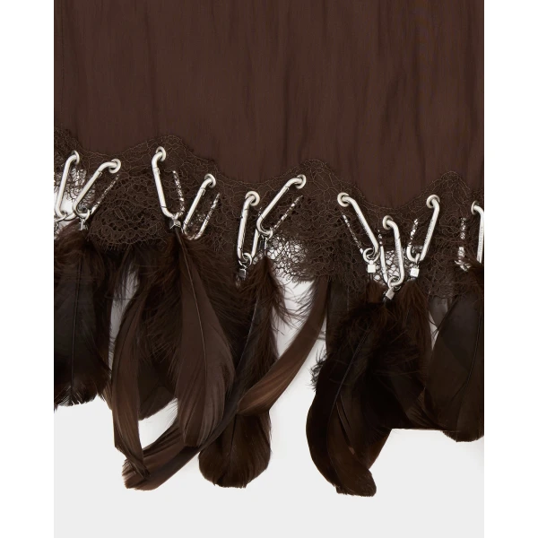 Elevate your elegance in this 16 Arlington Dresses from the luxury feather dress edit