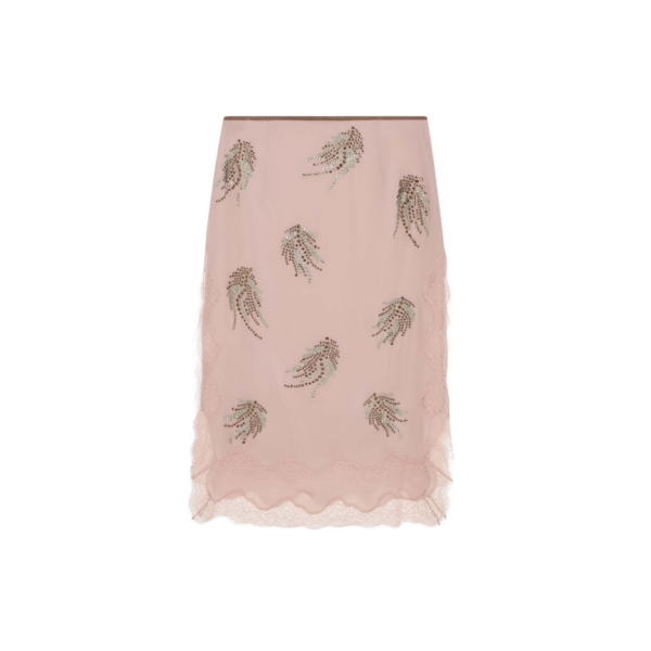 Elevate your elegance in this 16 Arlington Skirts from the luxury feather dress edit
