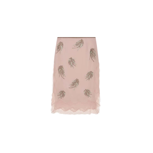 Elevate your elegance in this 16 Arlington Skirts from the luxury feather dress edit