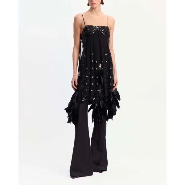 Elevate your elegance in this 16 Arlington Dresses from the luxury feather dress edit