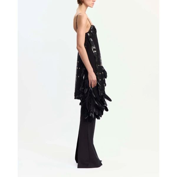 Elevate your elegance in this 16 Arlington Dresses from the luxury feather dress edit