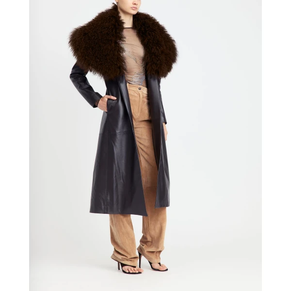 Elevate your elegance in this 16 Arlington Coats from the luxury feather dress edit