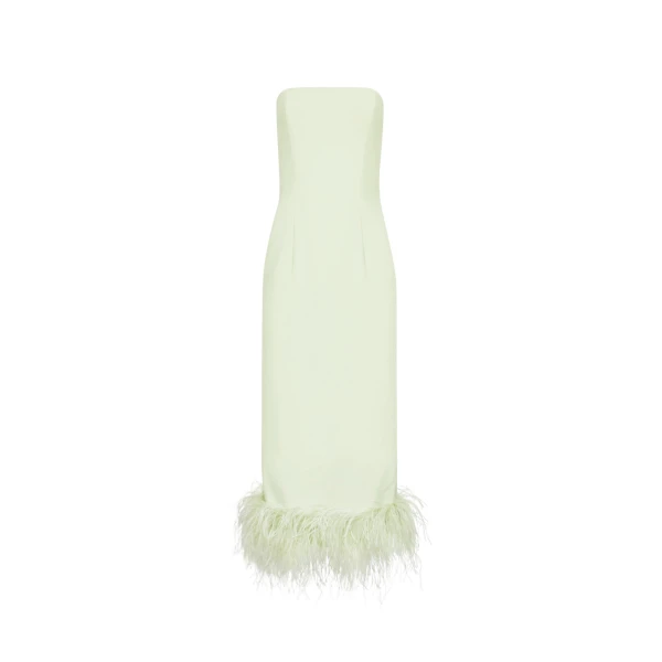 Elevate your elegance in this 16 Arlington Dresses from the luxury feather dress edit