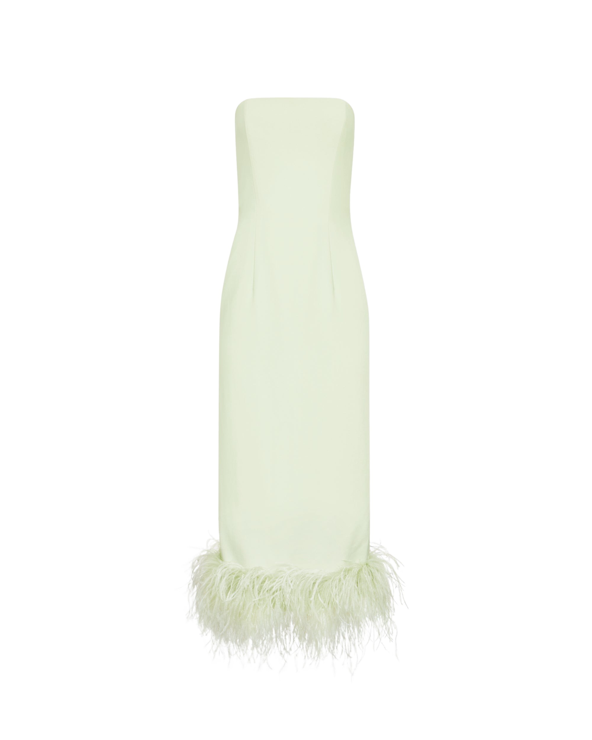 Elevate your elegance in this 16 Arlington Dresses from the luxury feather dress edit