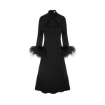 Elevate your elegance in this 16 Arlington Dresses from the luxury feather dress edit
