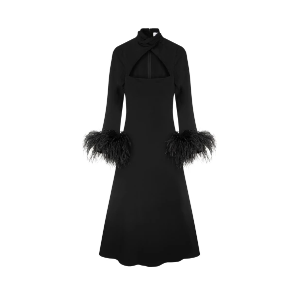 Elevate your elegance in this 16 Arlington Dresses from the luxury feather dress edit