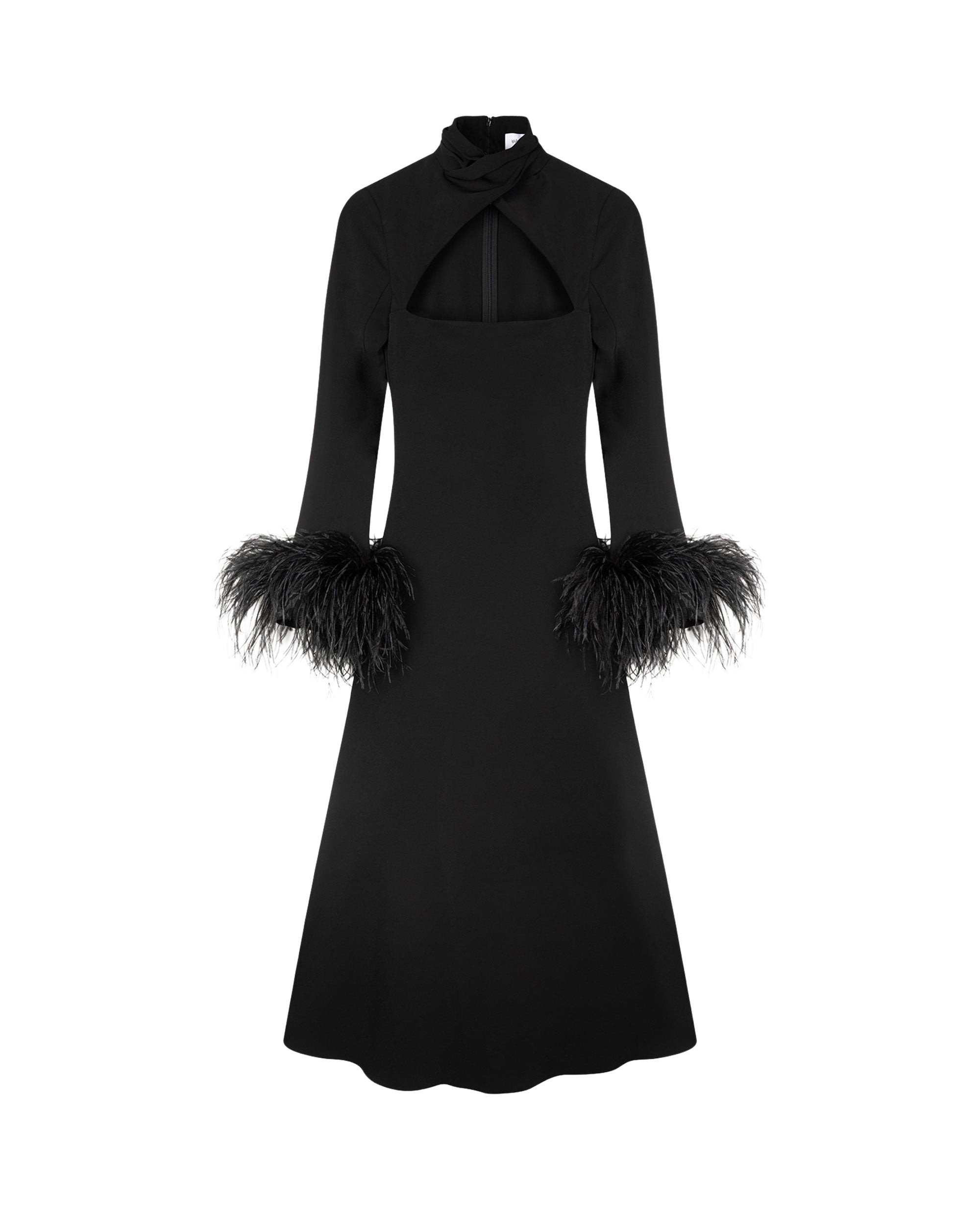 Elevate your elegance in this 16 Arlington Dresses from the luxury feather dress edit