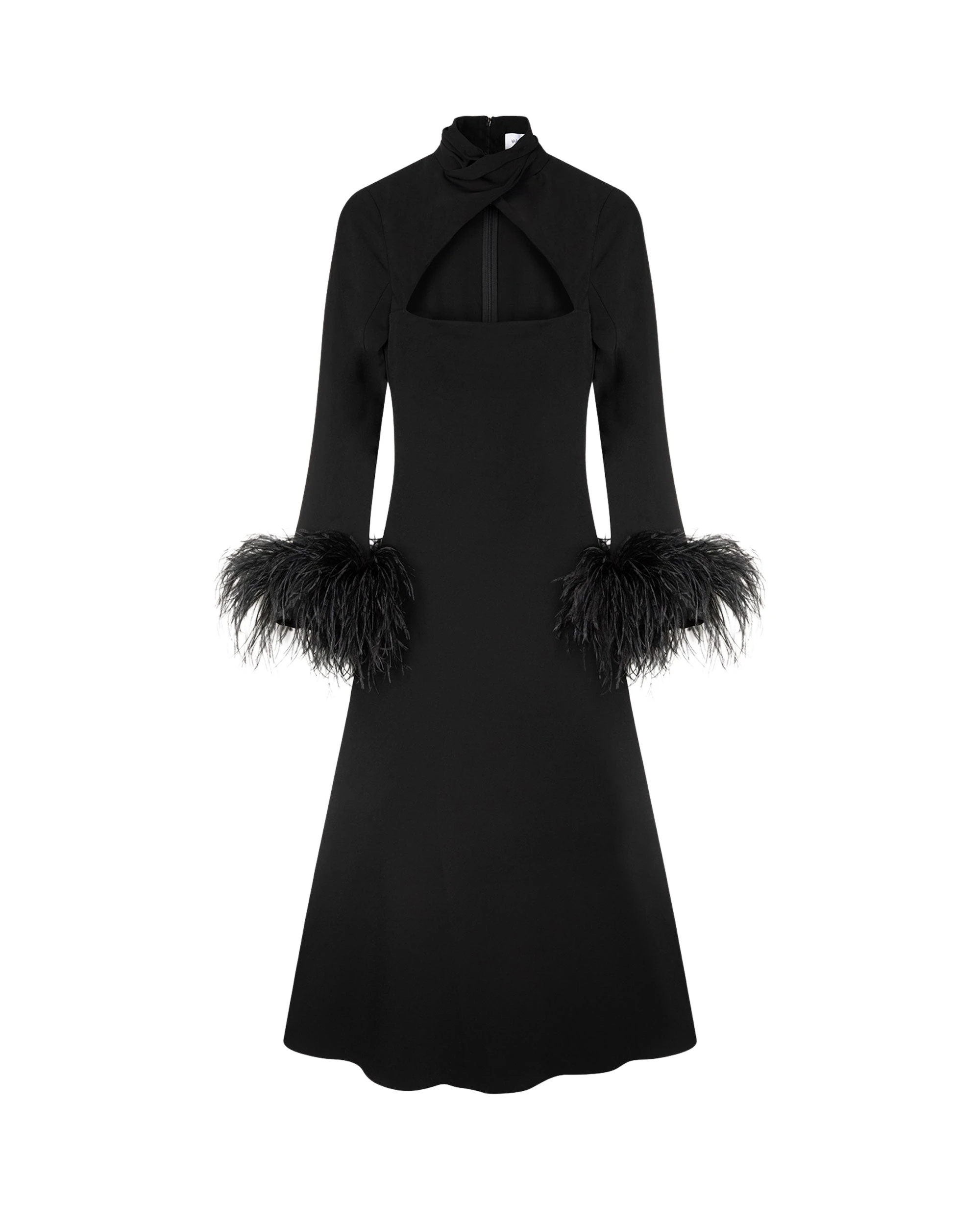 16-Arlington-Odessa-Midi-Dress-coveti48850_nobg Elevate your elegance in this 16 Arlington Dresses from the luxury feather dress edit