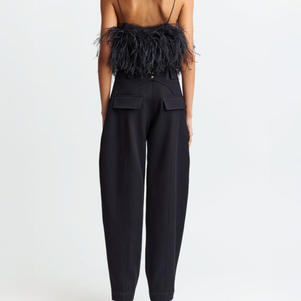 Elevate your elegance in this 16 Arlington Tops from the luxury feather dress edit