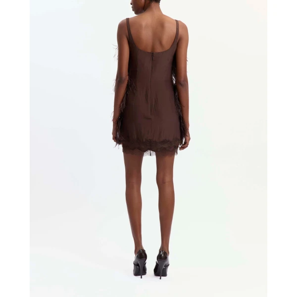 Elevate your elegance in this 16 Arlington Dresses from the luxury feather dress edit